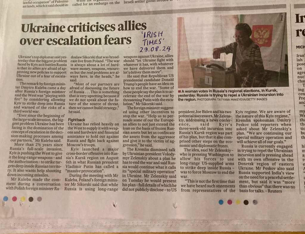 Escalation?! Negotiation?!